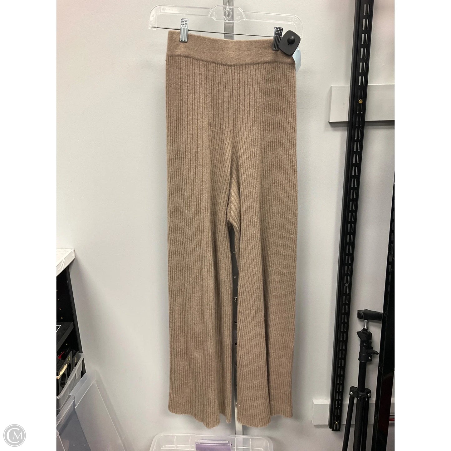 Pants Lounge By Clothes Mentor In Tan, Size: M