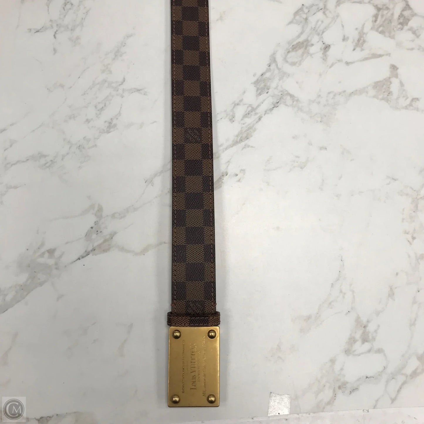 Belt Luxury Designer By Louis Vuitton, Size: Small