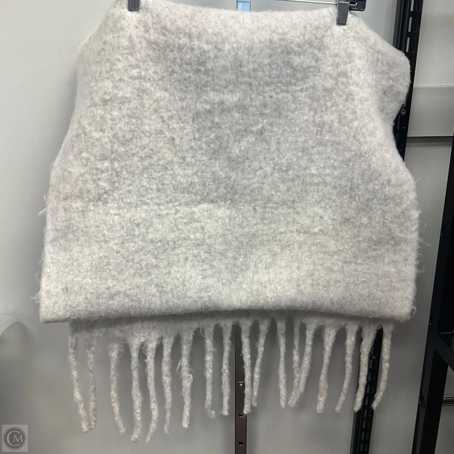 Scarf Winter By Clothes Mentor In Grey