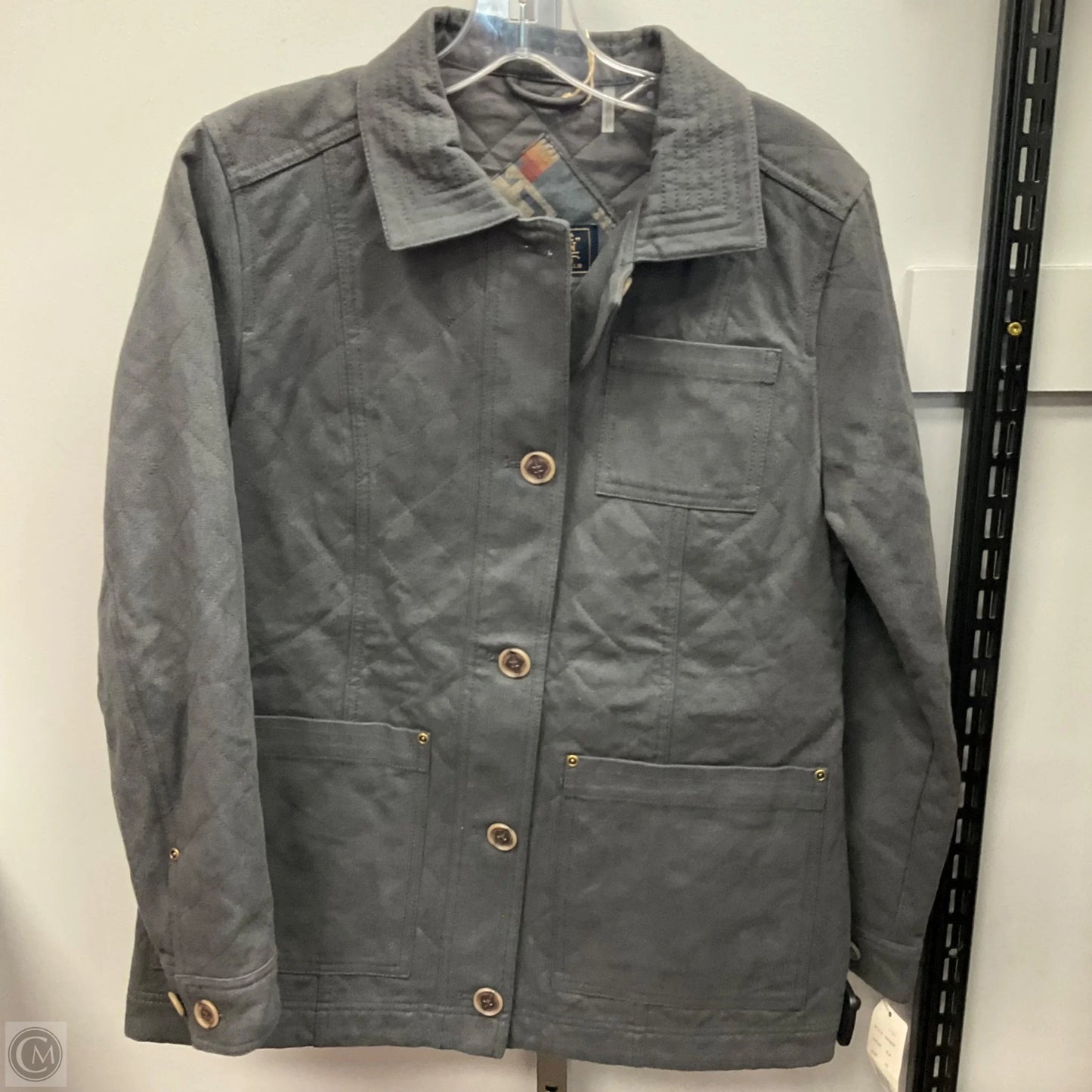 Jacket Other By Pendleton In Grey, Size: Xs
