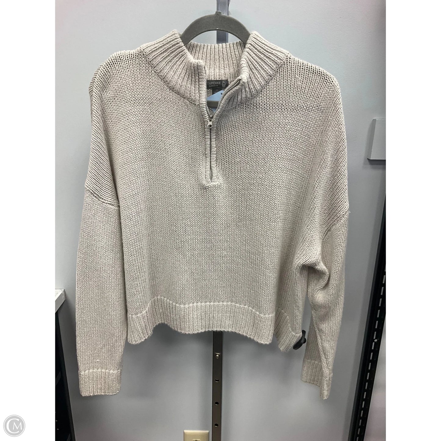 Sweater By Clothes Mentor In Tan, Size: Xl