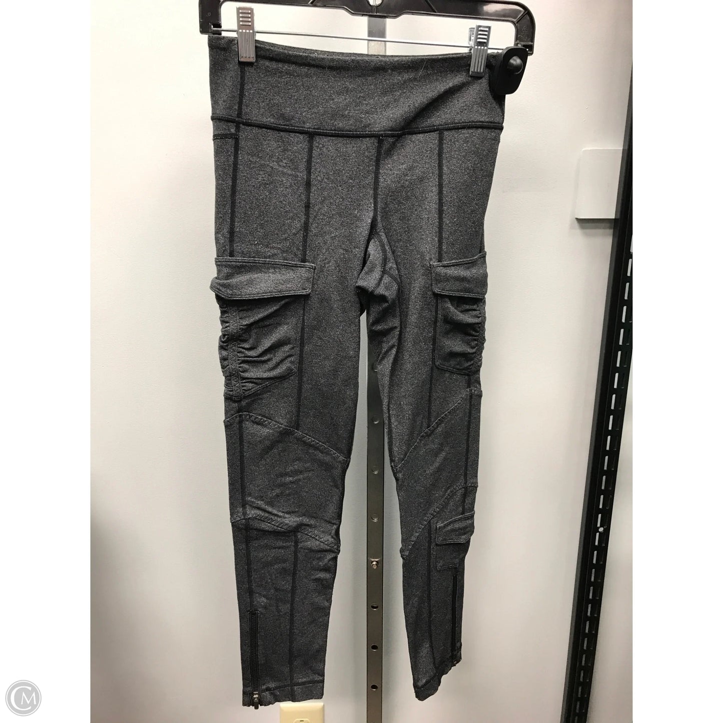 Athletic Leggings By Lululemon In Grey, Size: 6