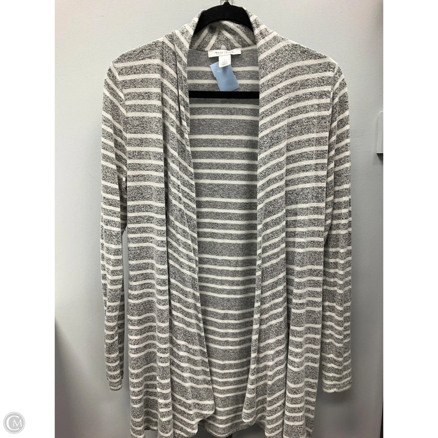 Cardigan By White House Black Market In Striped Pattern, Size: S