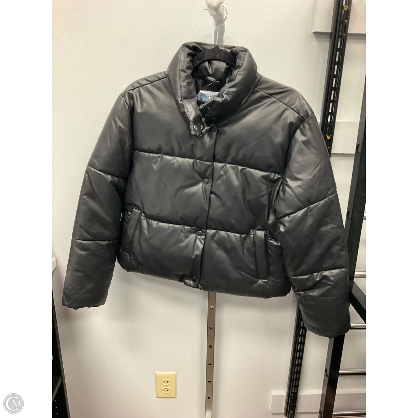 Jacket Puffer & Quilted By Old Navy In Black, Size: Xs