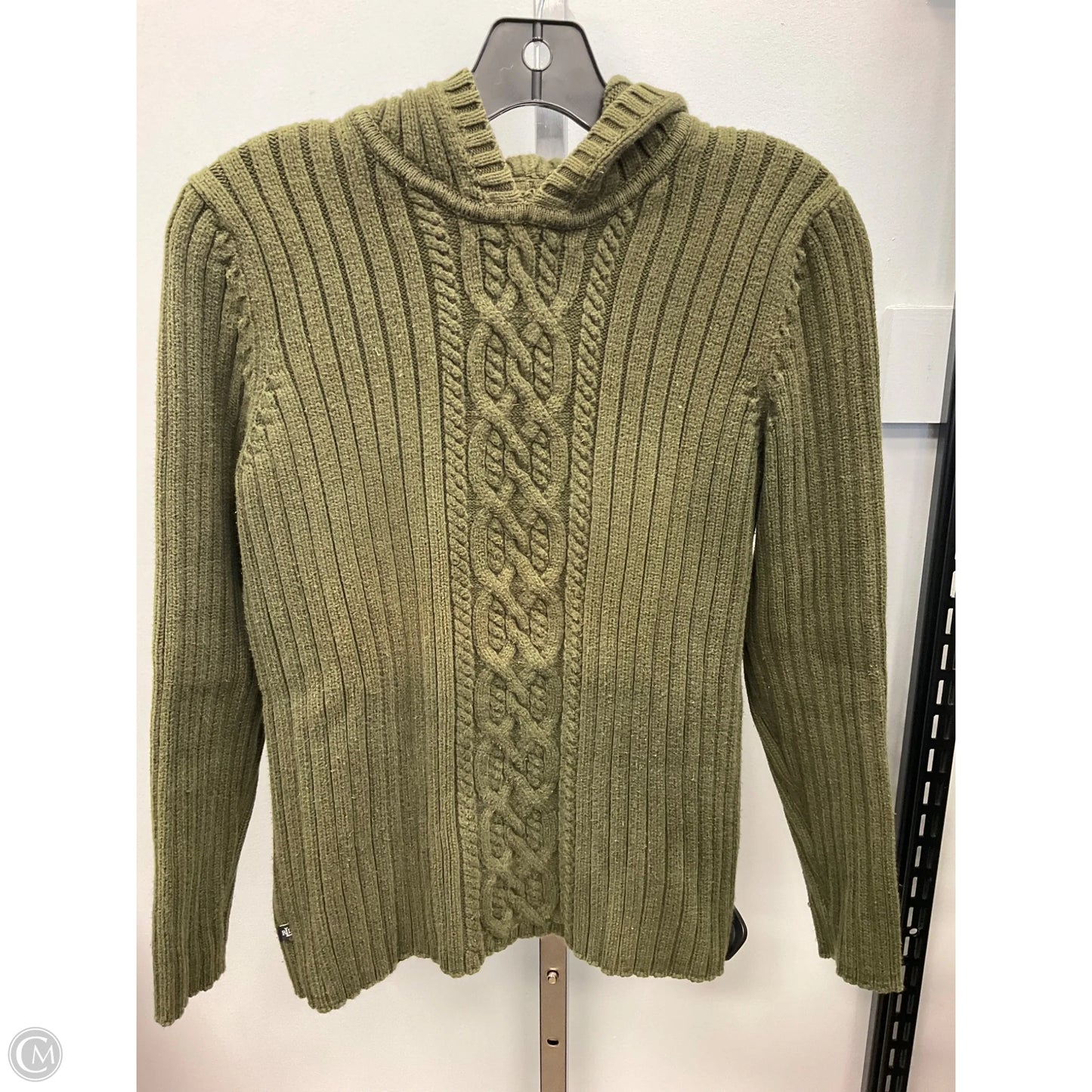 Sweater By Lauren By Ralph Lauren In Green, Size: S