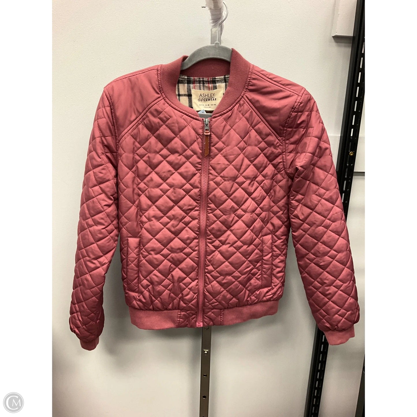 Jacket Puffer & Quilted By Ashley In Mauve, Size: M