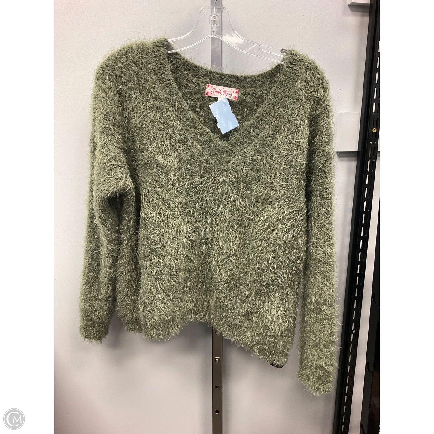 Sweater By Pink Rose In Green, Size: M