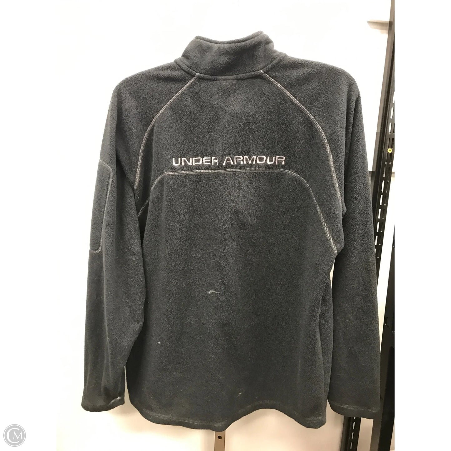 Jacket Fleece By Under Armour In Black, Size: L