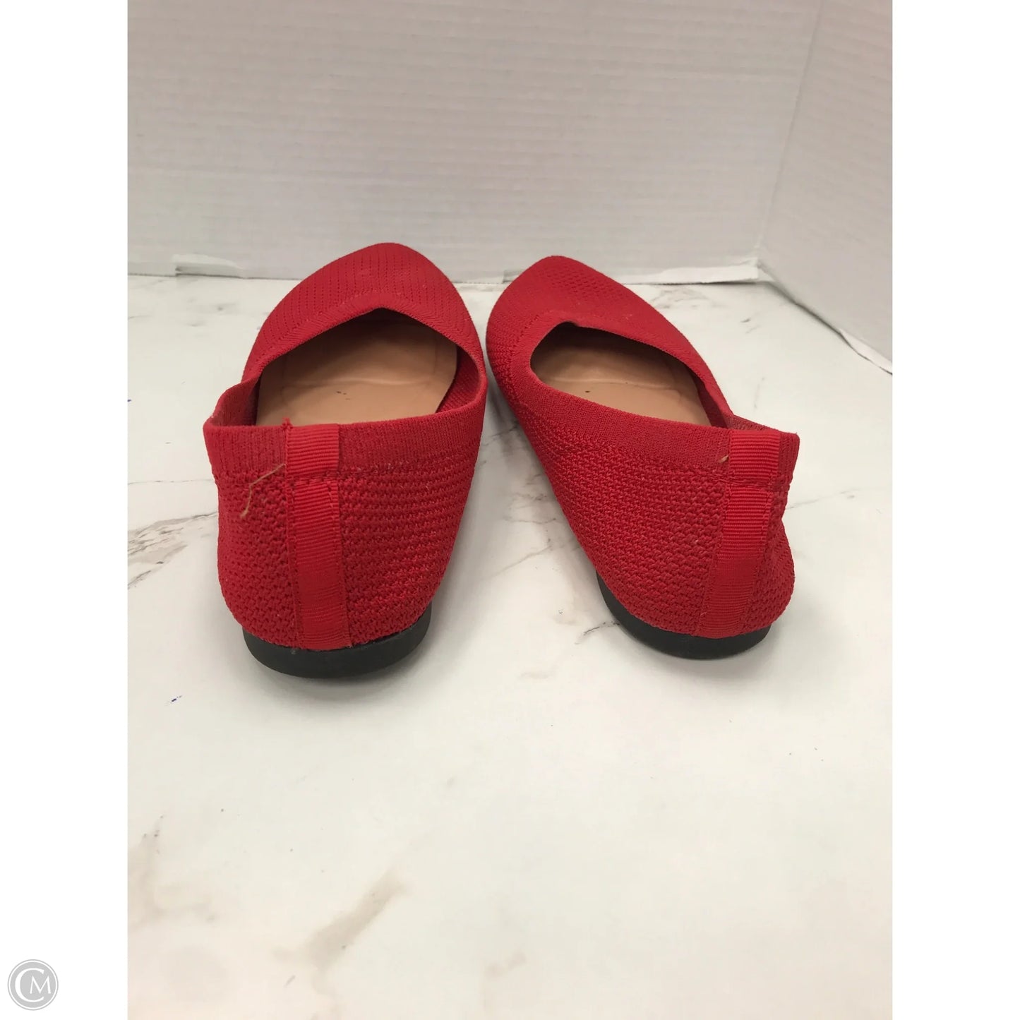 Shoes Flats By A New Day In Red, Size: 7.5