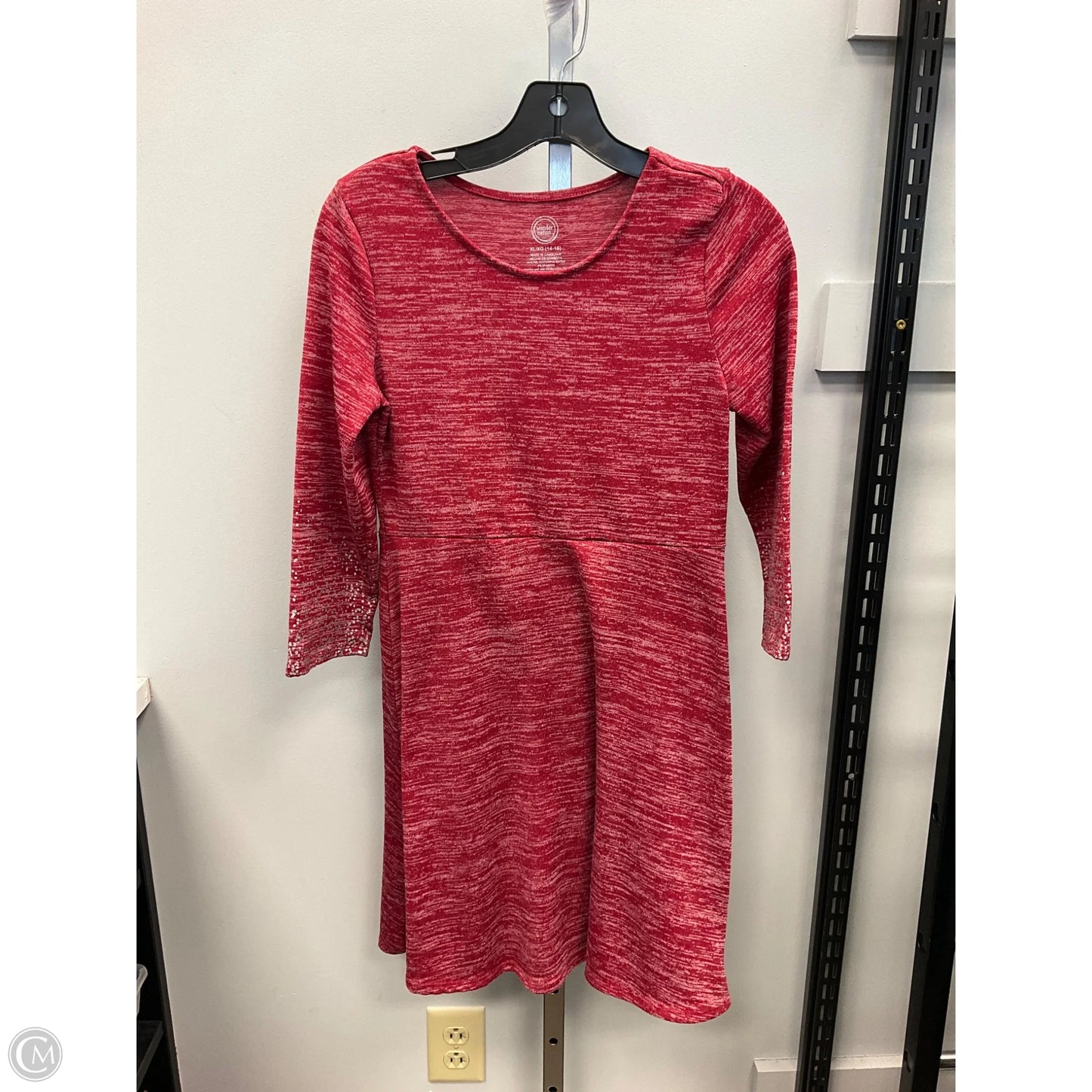 Dress Casual Short By Clothes Mentor In Red, Size: Xl
