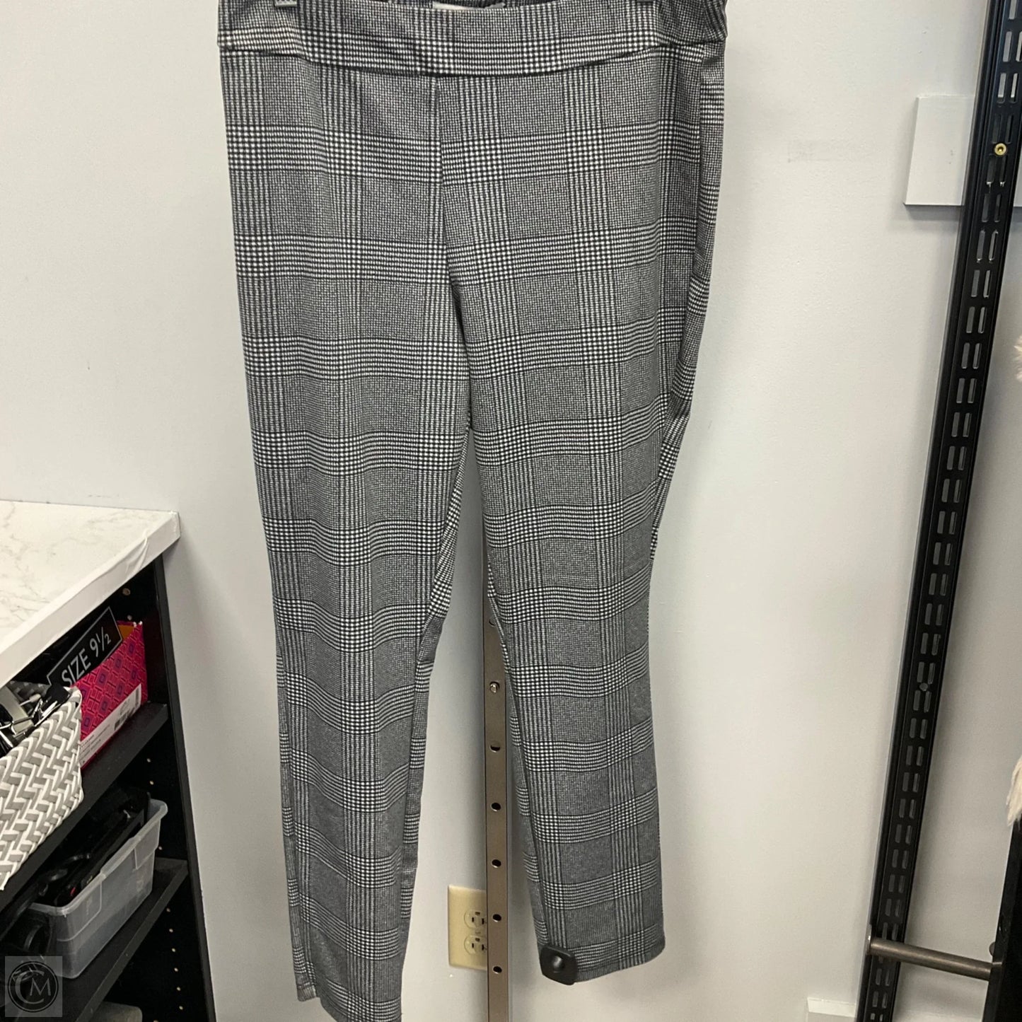 Pants Leggings By Clothes Mentor In Plaid Pattern, Size: Xl