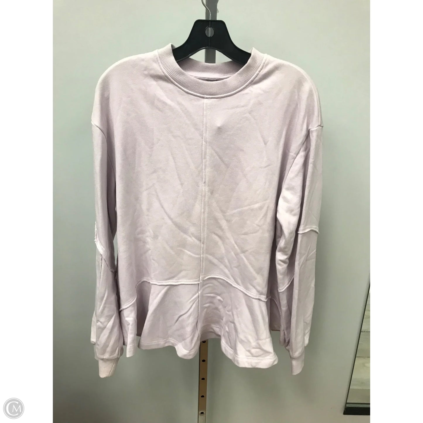 Top Long Sleeve By Sweaty Betty In Pink, Size: M