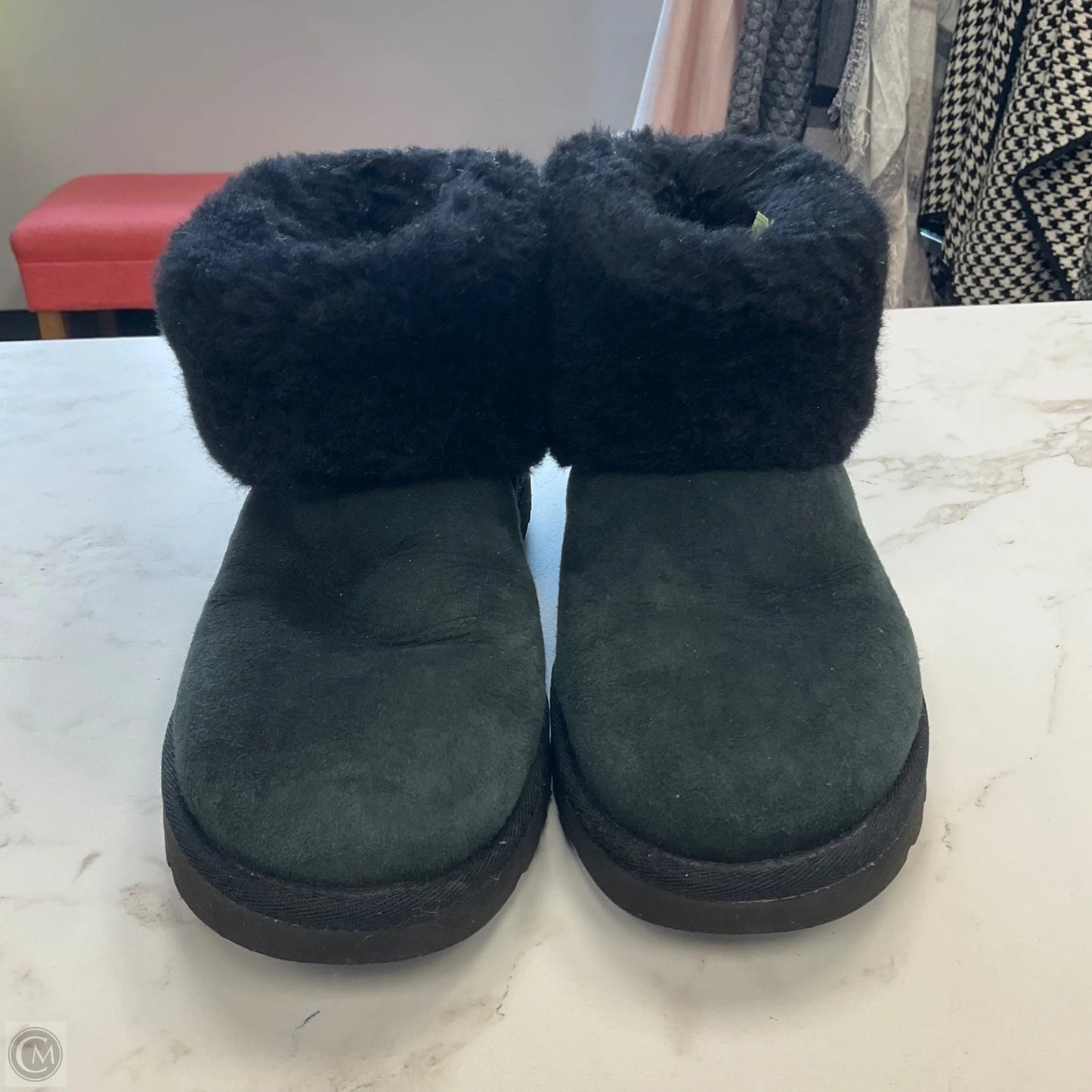Boots Designer By Ugg In Black, Size: 9