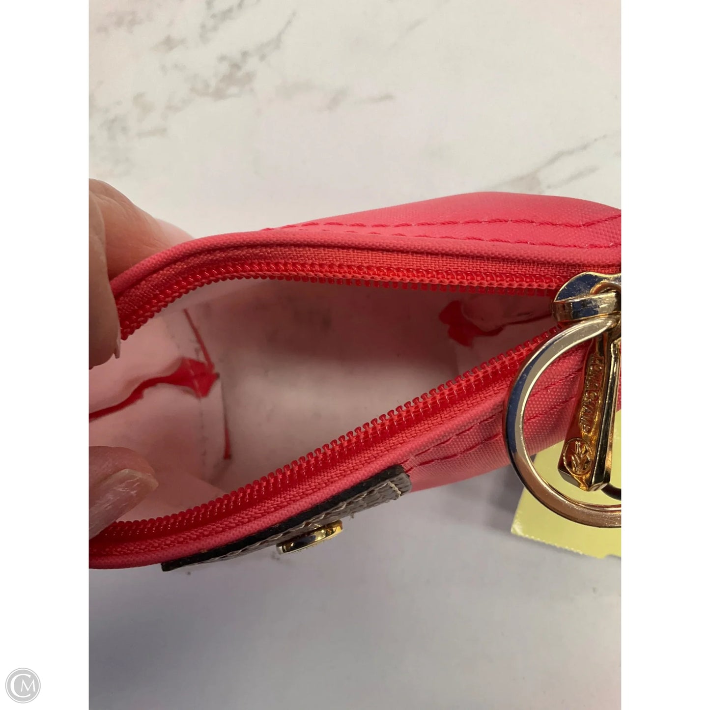 Coin Purse Designer By Longchamp, Size: Small