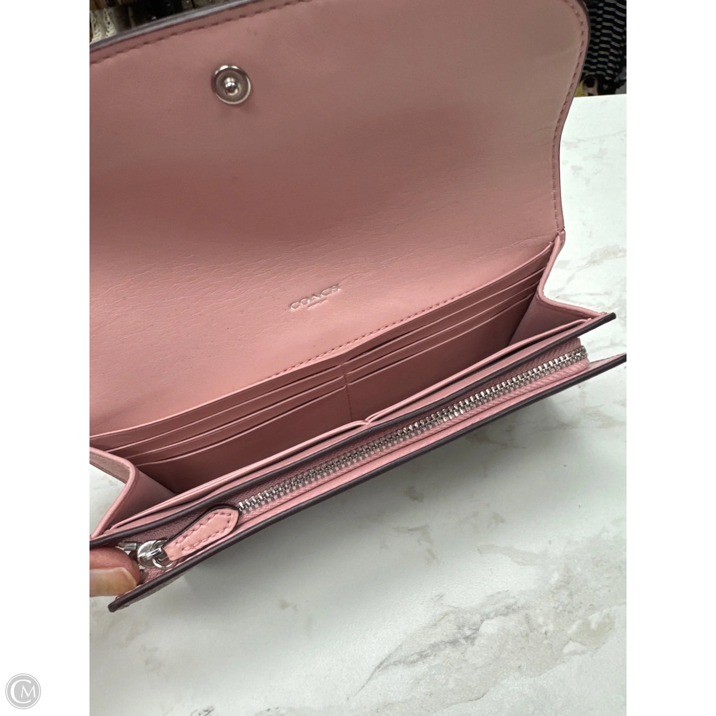Wallet Designer By Coach, Size: Large
