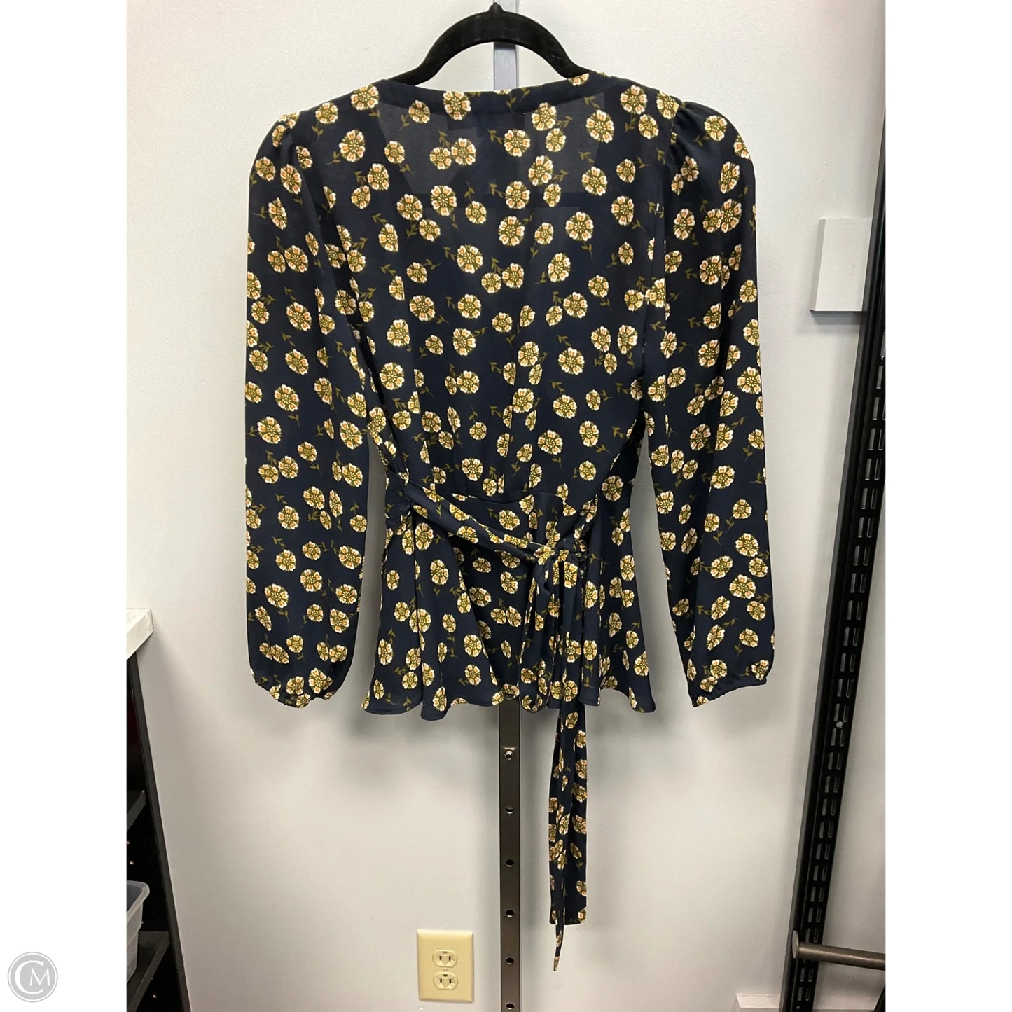 Top Long Sleeve By Loft In Floral Print, Size: Xs