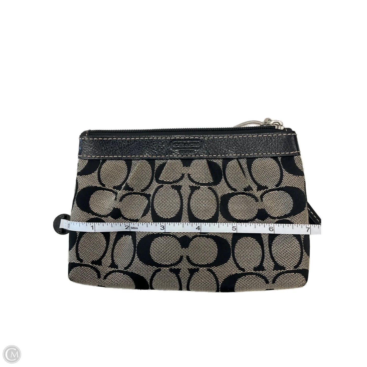 Wristlet Designer By Coach, Size: Medium