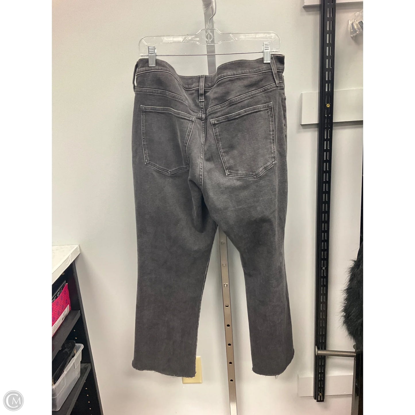 Jeans Boot Cut By Madewell In Grey Denim, Size: 14