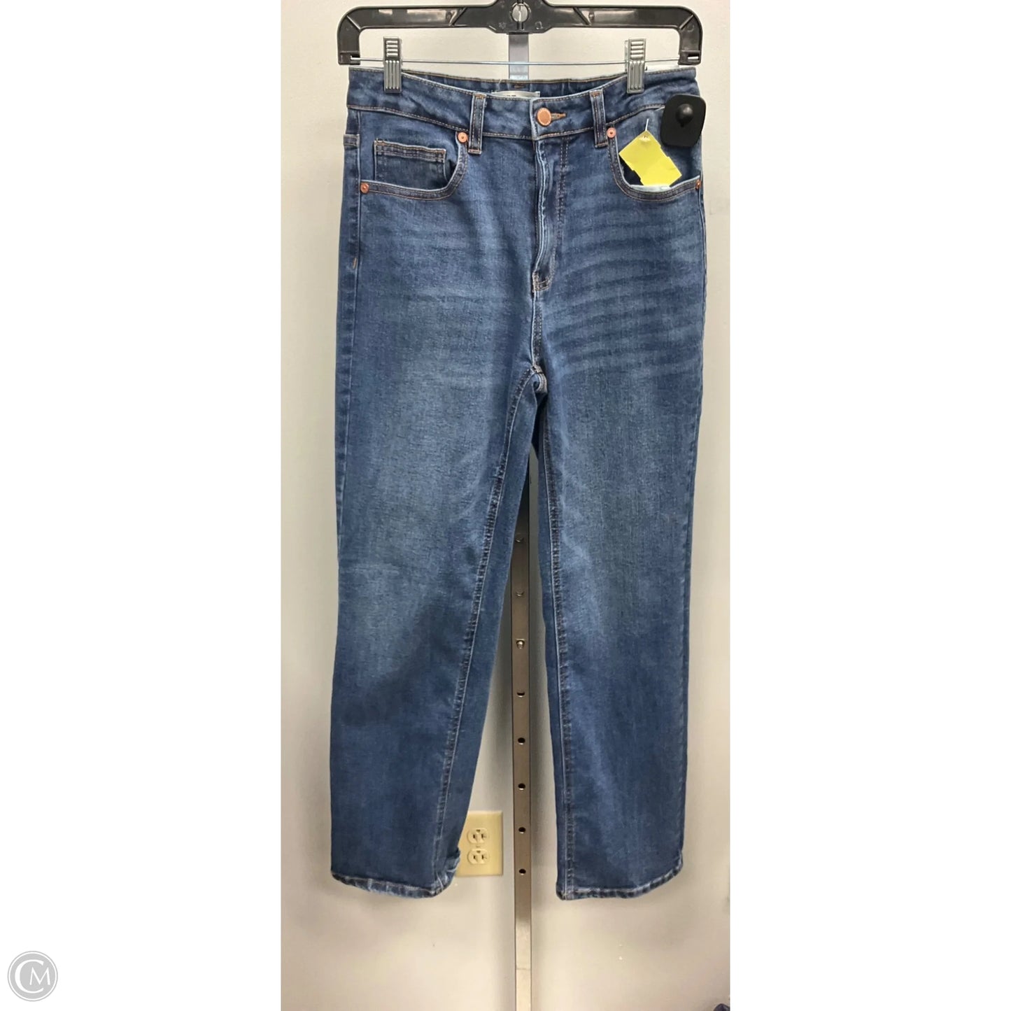 Jeans Boot Cut By Oat In Blue Denim, Size: 4
