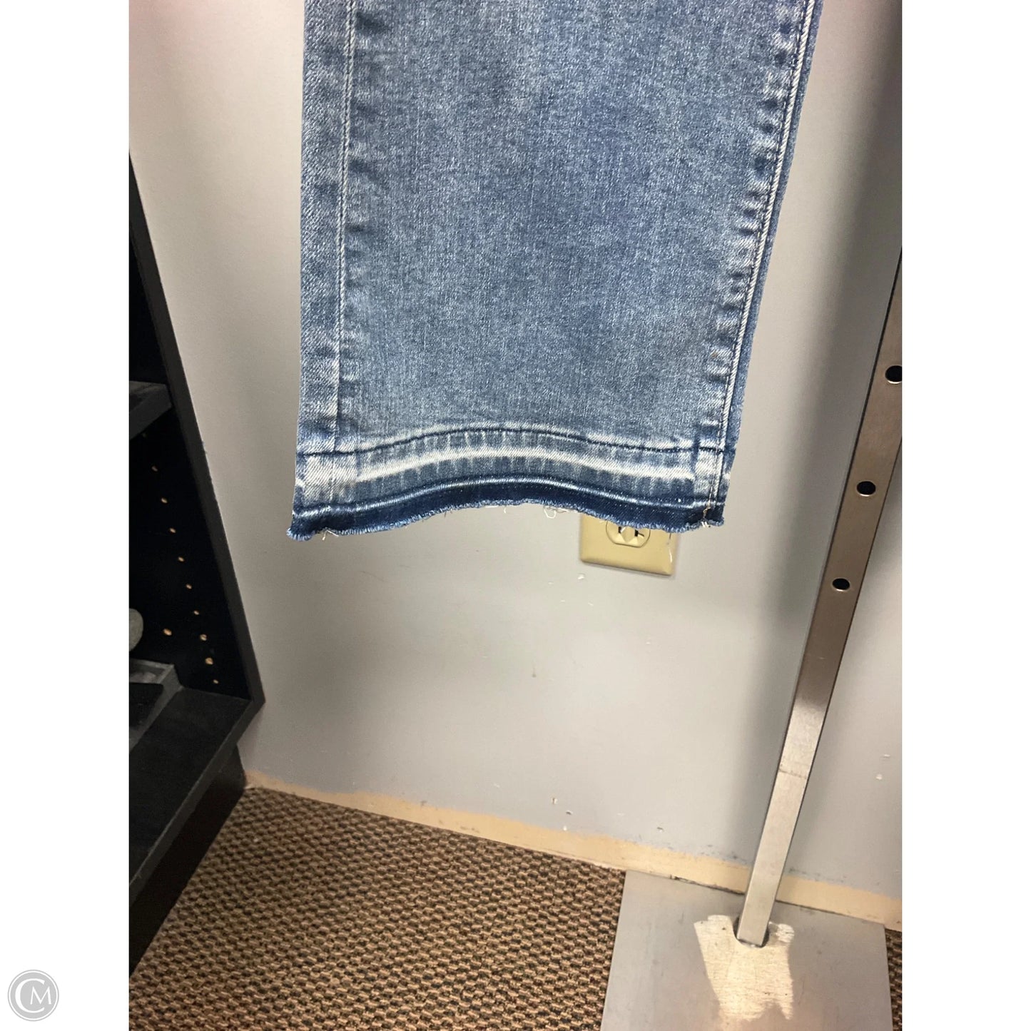 Jeans Boot Cut By Loft In Blue Denim, Size: 2