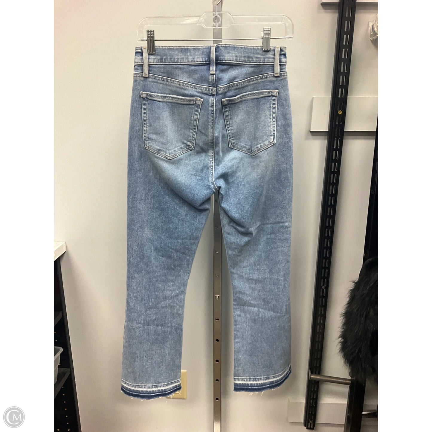 Jeans Boot Cut By Loft In Blue Denim, Size: 2