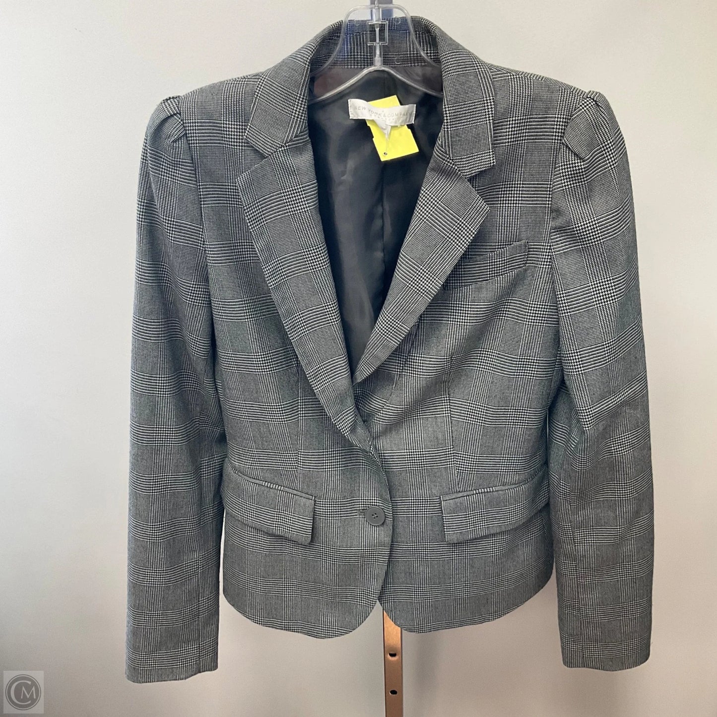 Blazer By New York And Co In Plaid Pattern, Size: 2