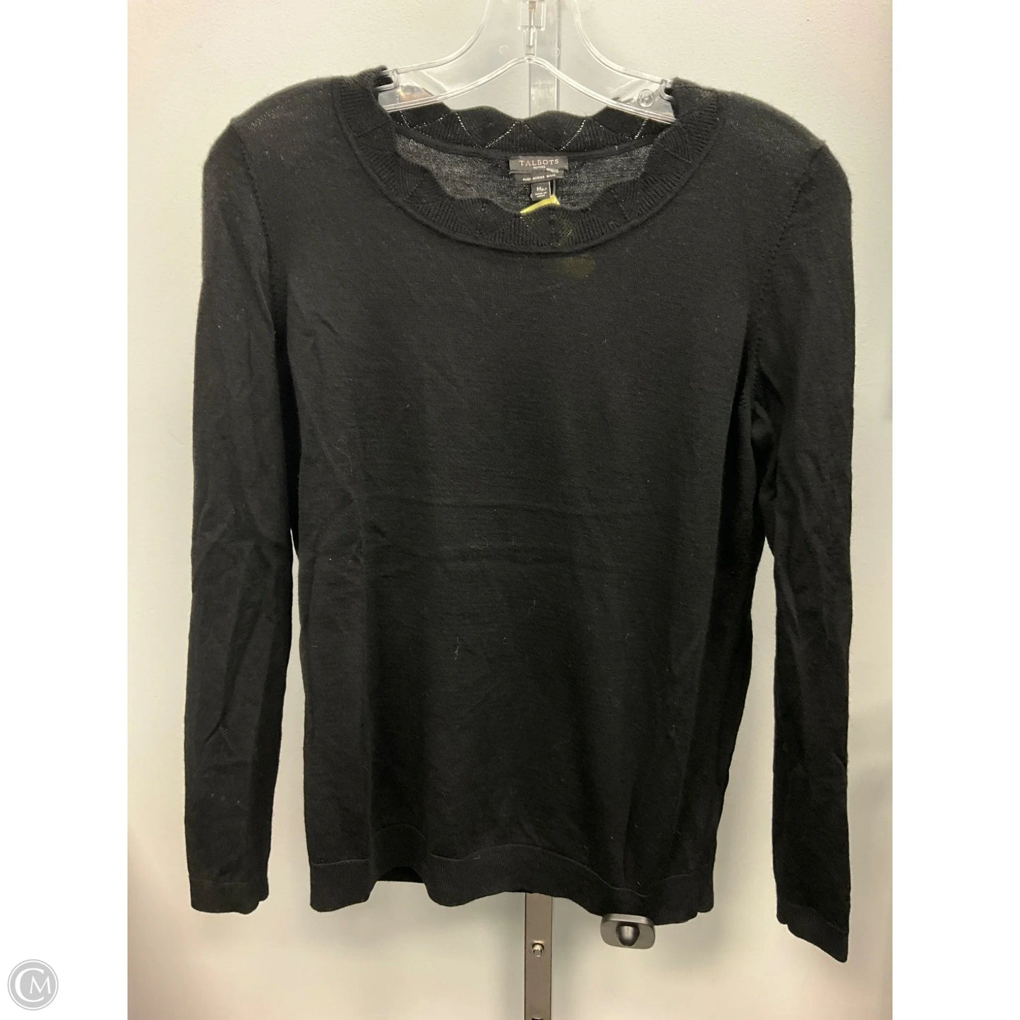 Sweater By Talbots In Black, Size: Mp