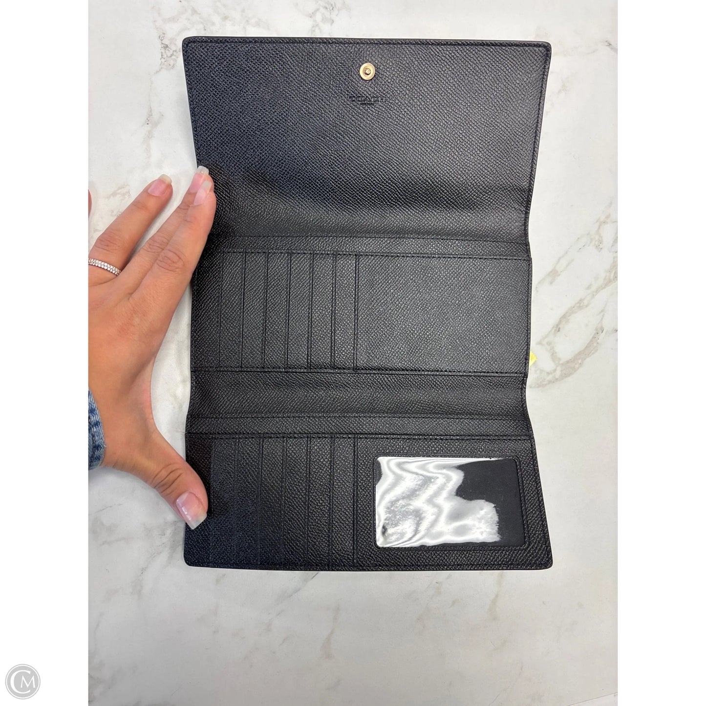 Wallet Designer By Coach, Size: Large