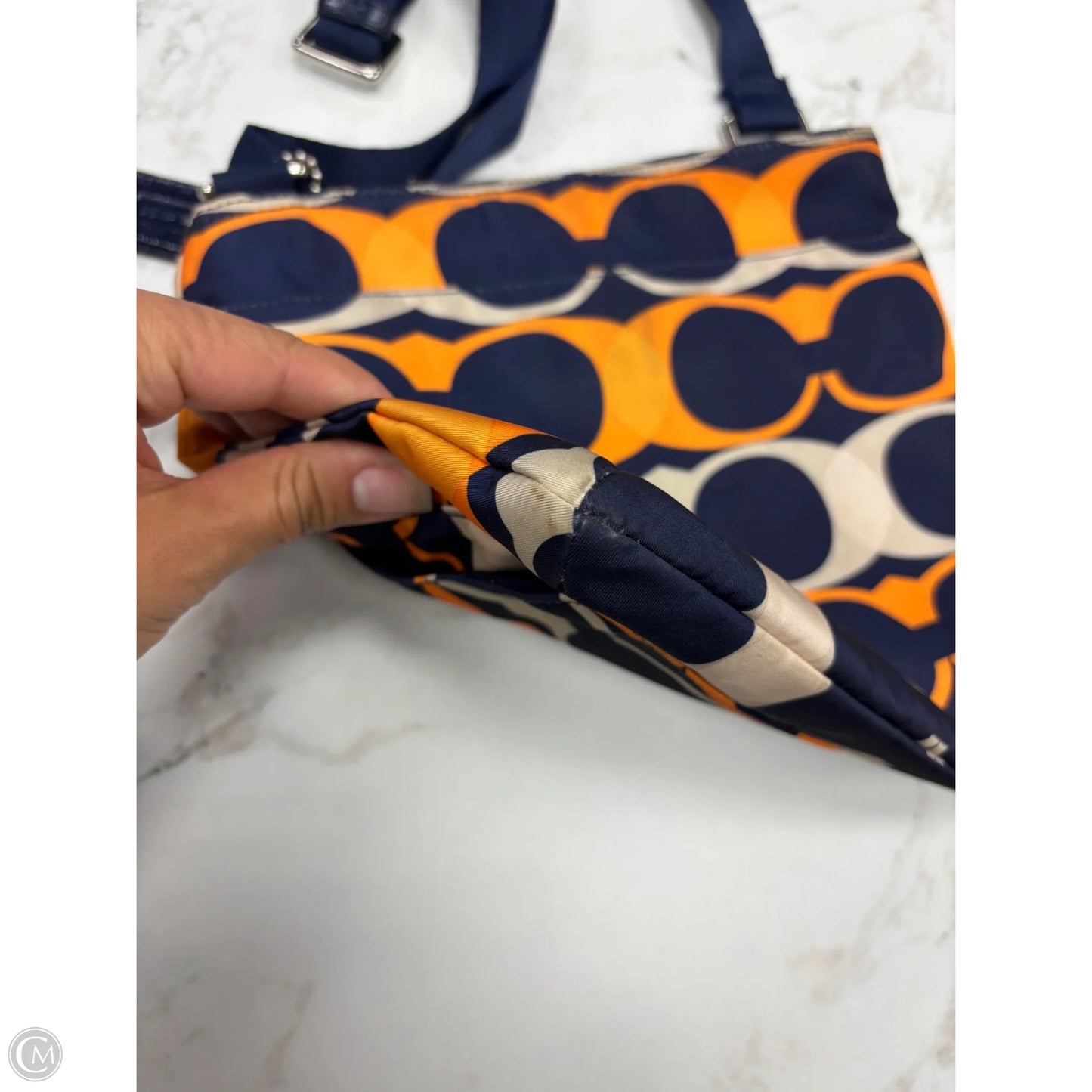 Crossbody Designer By Coach, Size: Medium