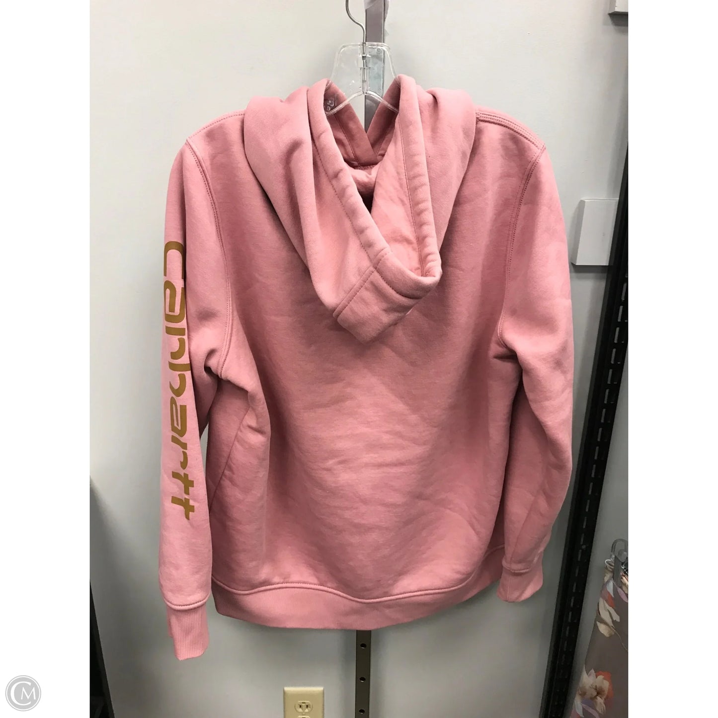 Sweatshirt Hoodie By Carhartt In Pink, Size: L