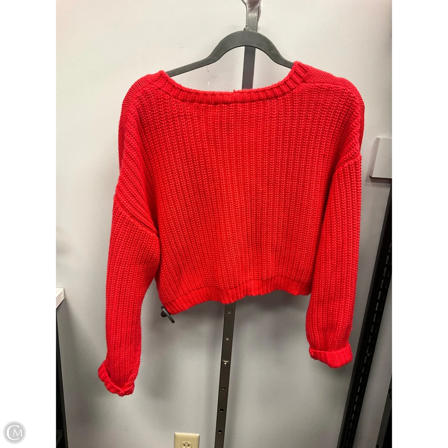 Sweater By 525 In Red, Size: Xs
