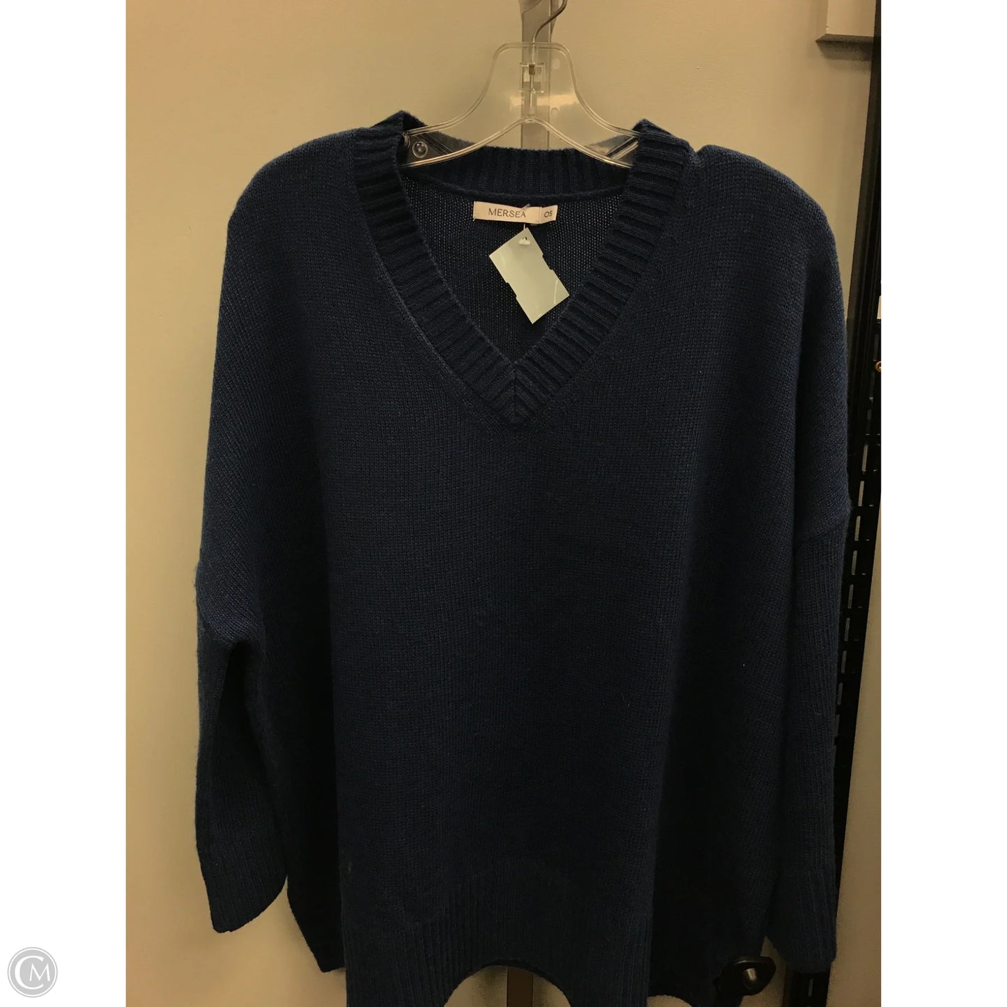 Sweater By Mer Sea In Blue, Size: Osfm