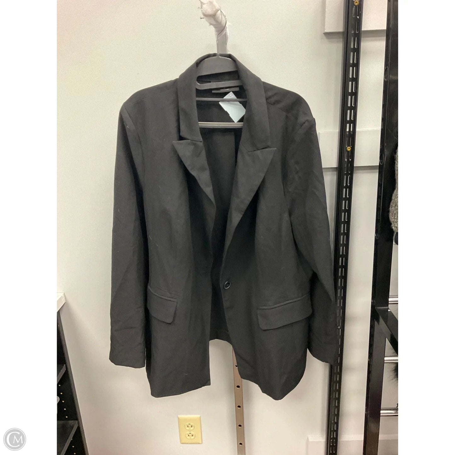 Blazer By Lane Bryant In Black, Size: 18