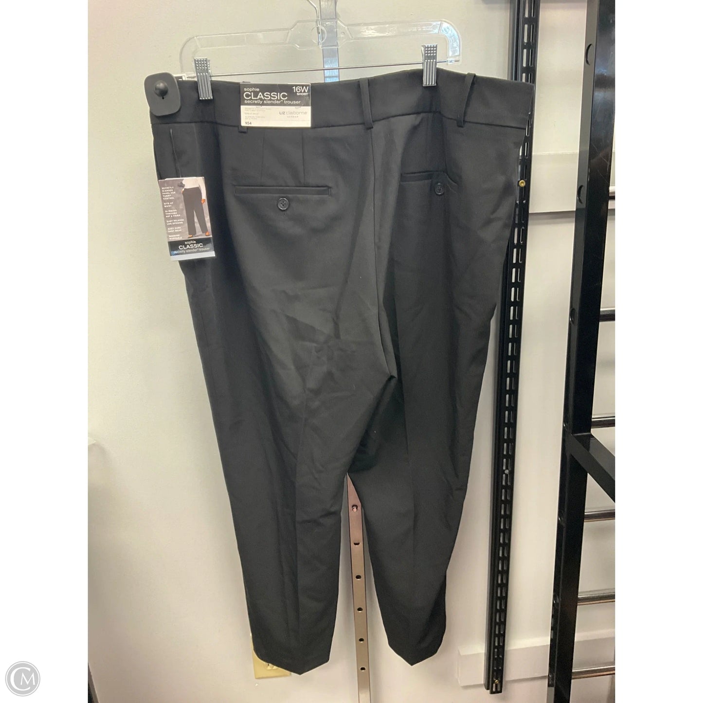 Pants Dress By Liz Claiborne In Black, Size: 16