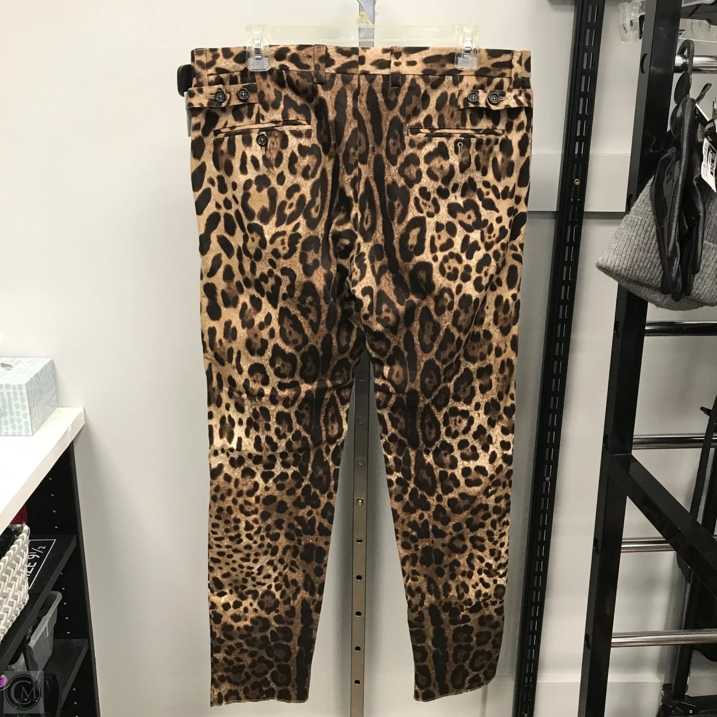 Pants Luxury Designer By Dolce And Gabbana In Animal Print, Size: 14