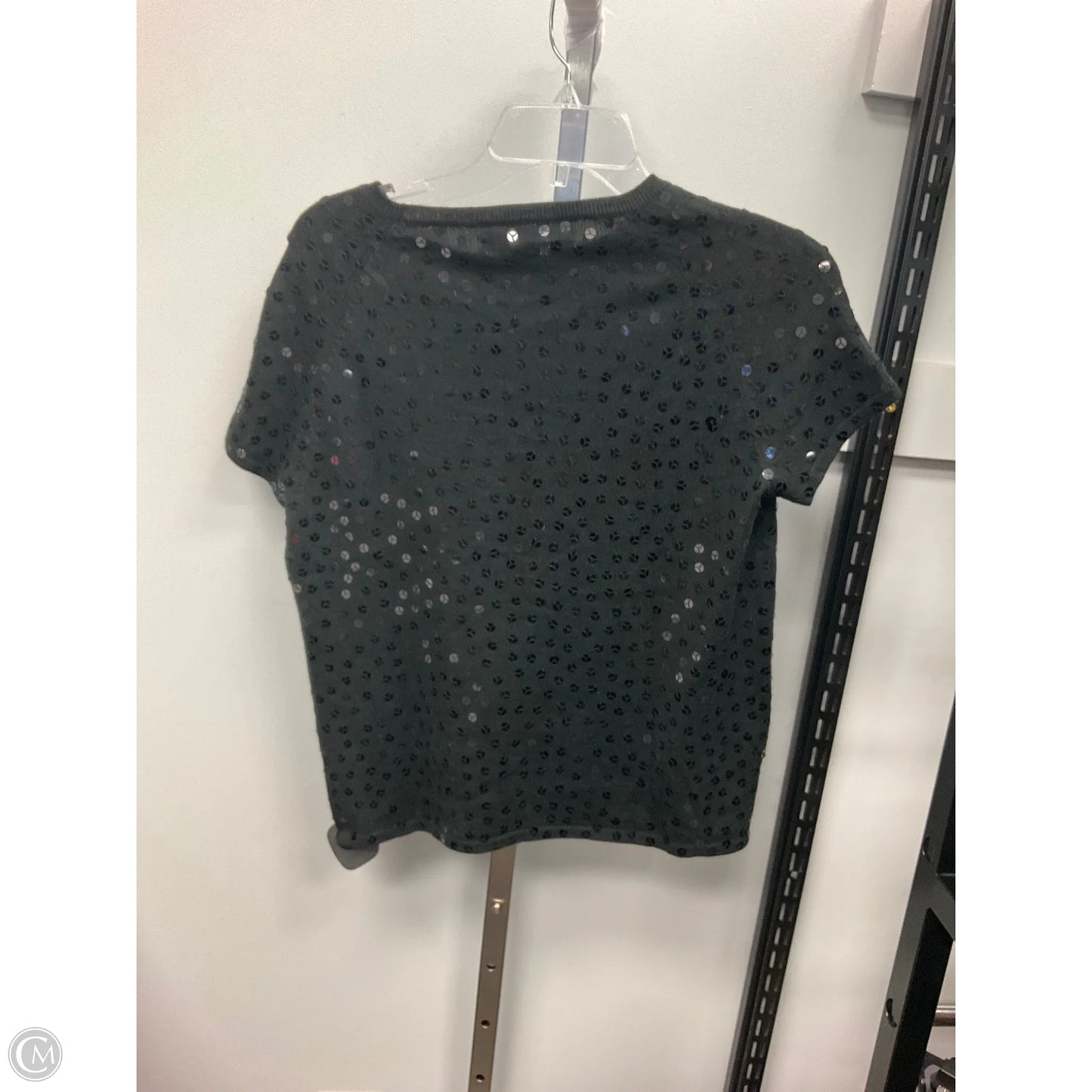 Top Short Sleeve By Context In Black, Size: Mp