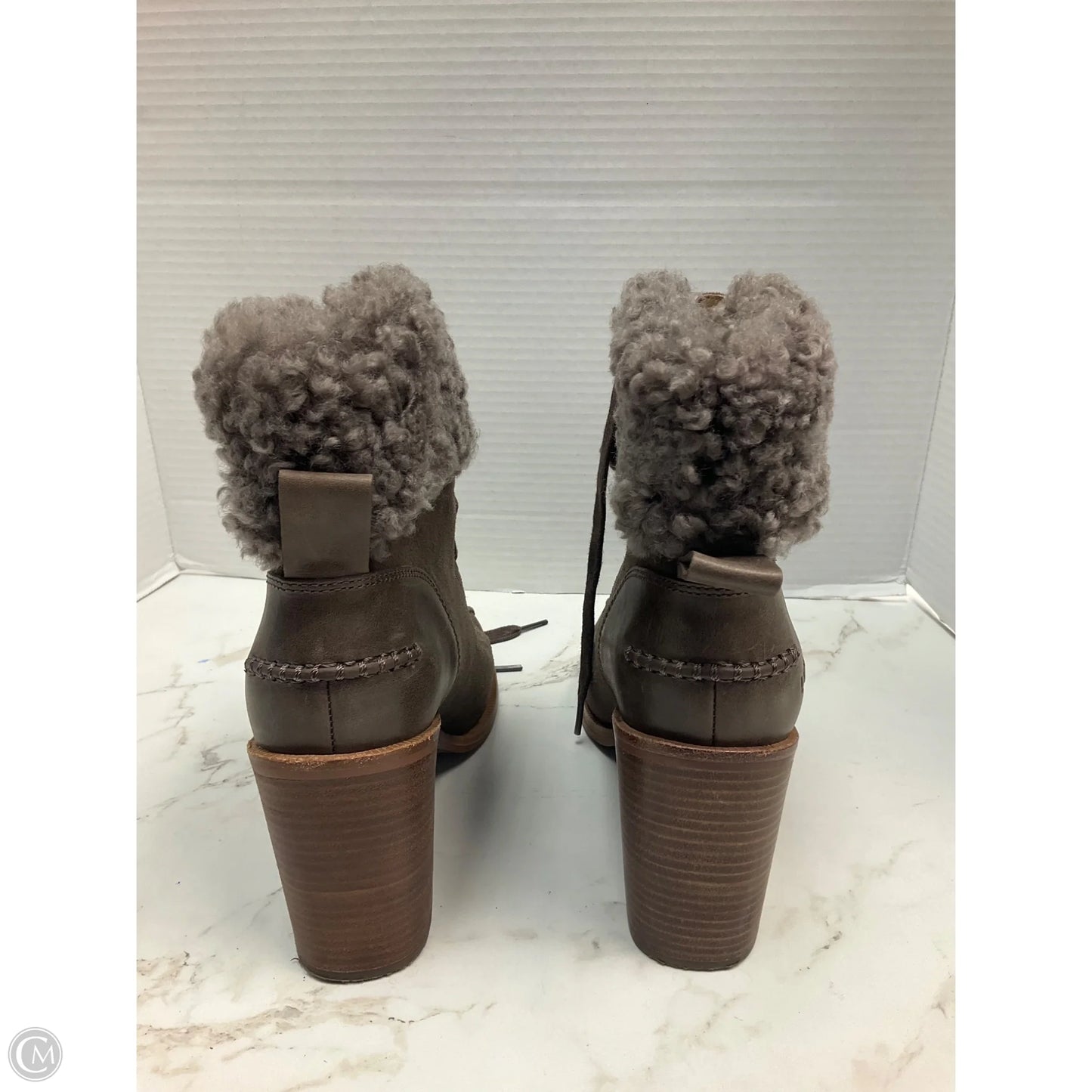 Shoes Designer By Ugg In Brown, Size: 9.5
