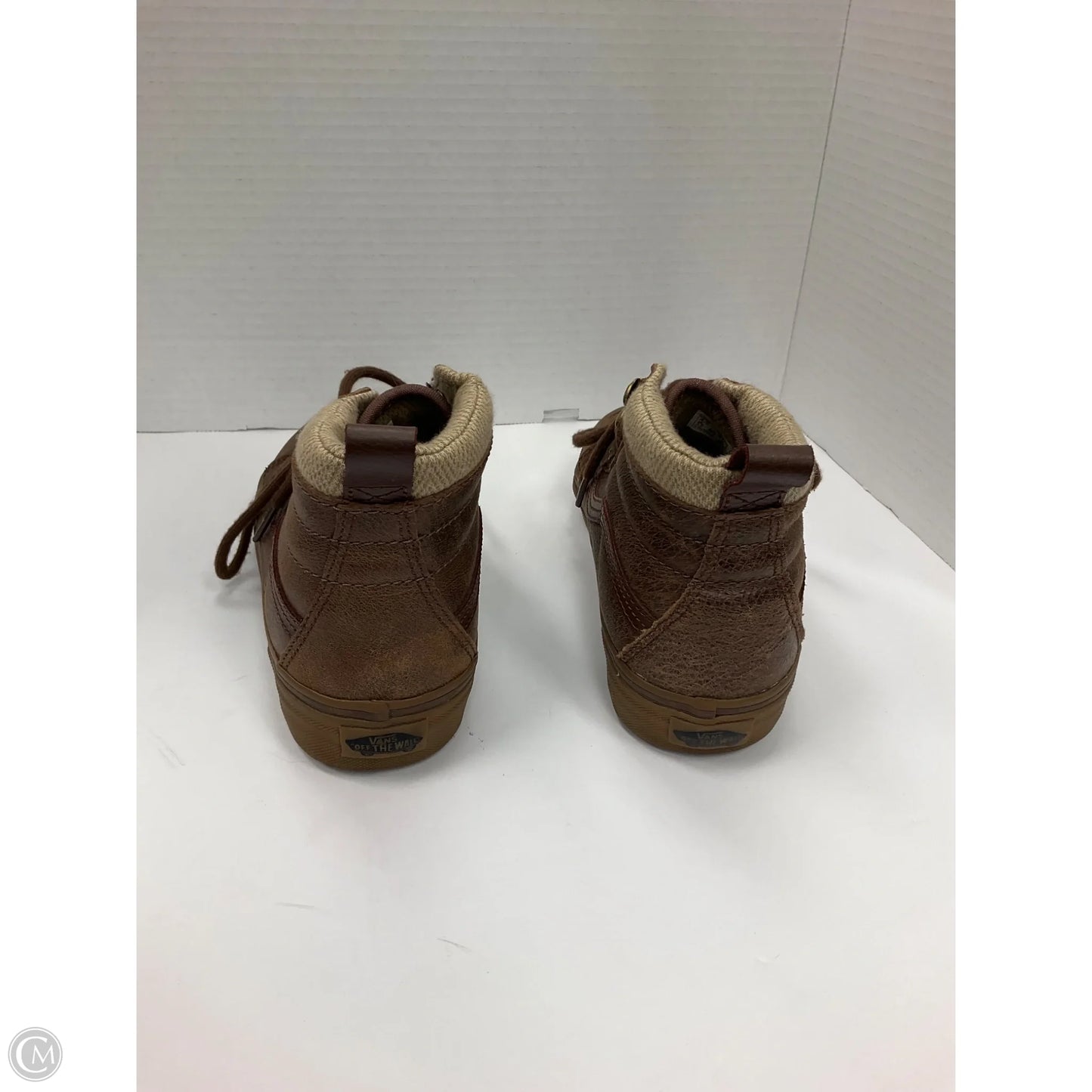 Shoes Sneakers By Vans In Brown, Size: 6