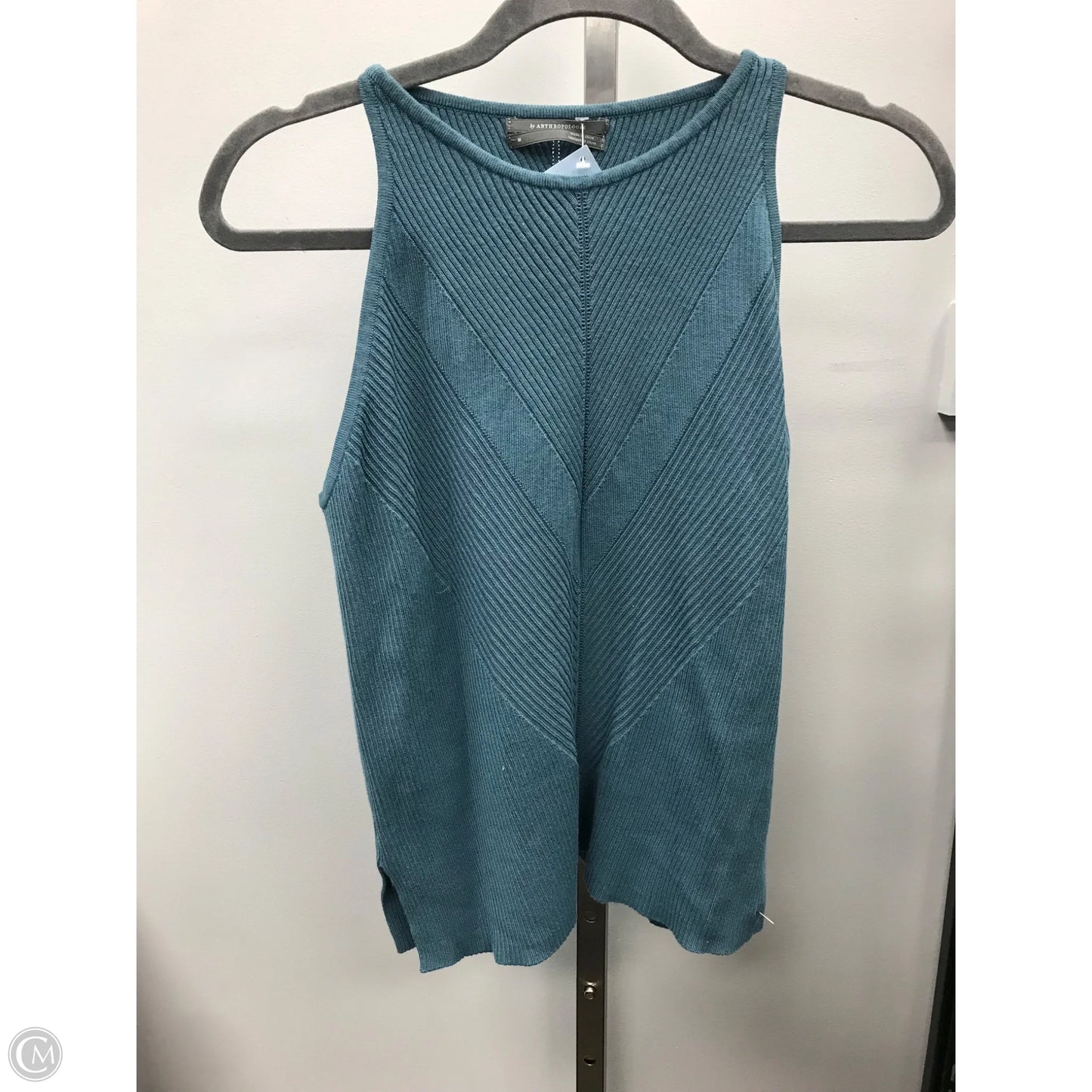 Top Sleeveless By Anthropologie In Blue, Size: M