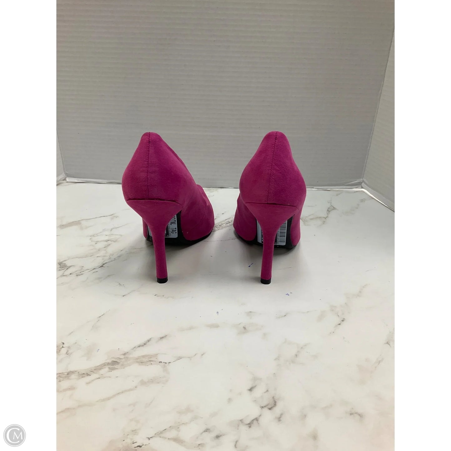 Shoes Heels Stiletto By Guess In Pink, Size: 7