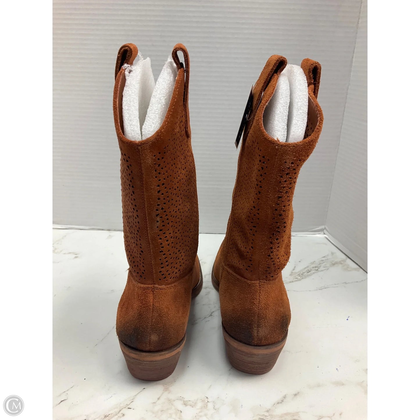 Boots Ankle Flats By Bcbgeneration In Tan, Size: 8