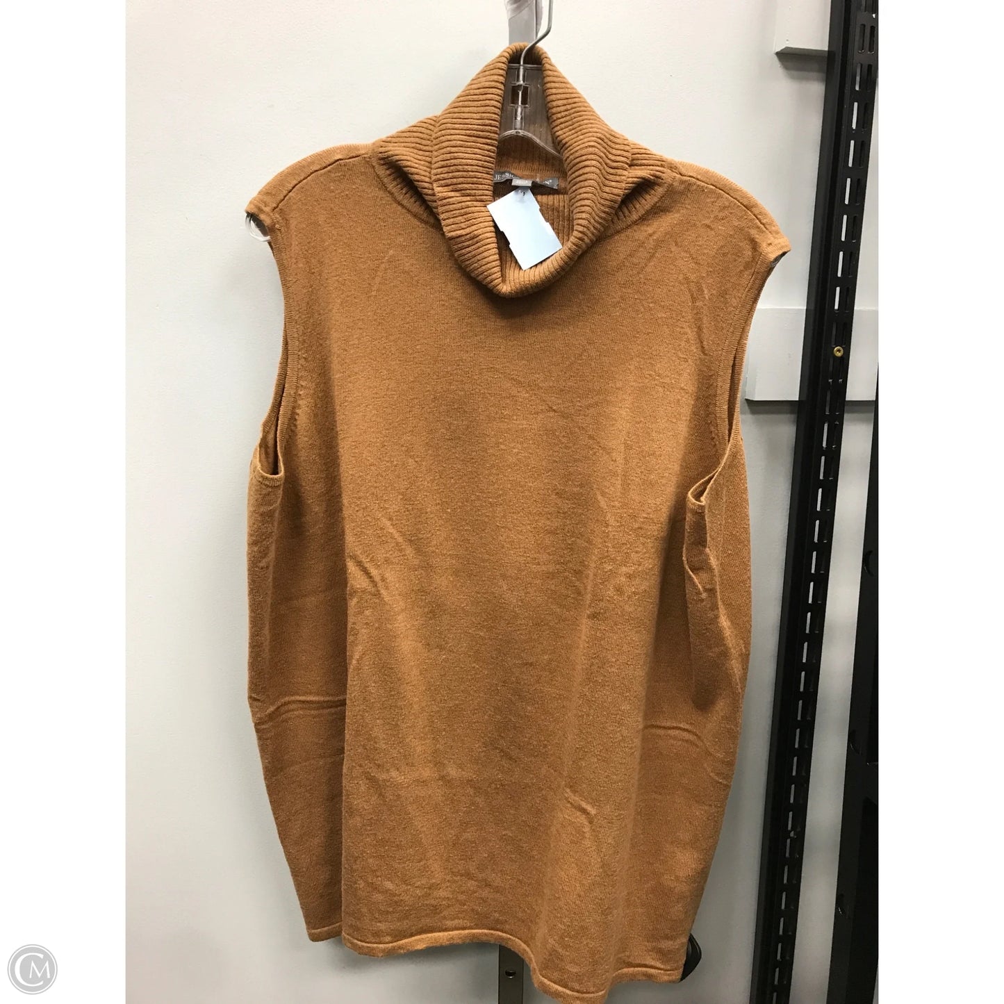 Top Sleeveless By Jessica London In Tan, Size: 3x