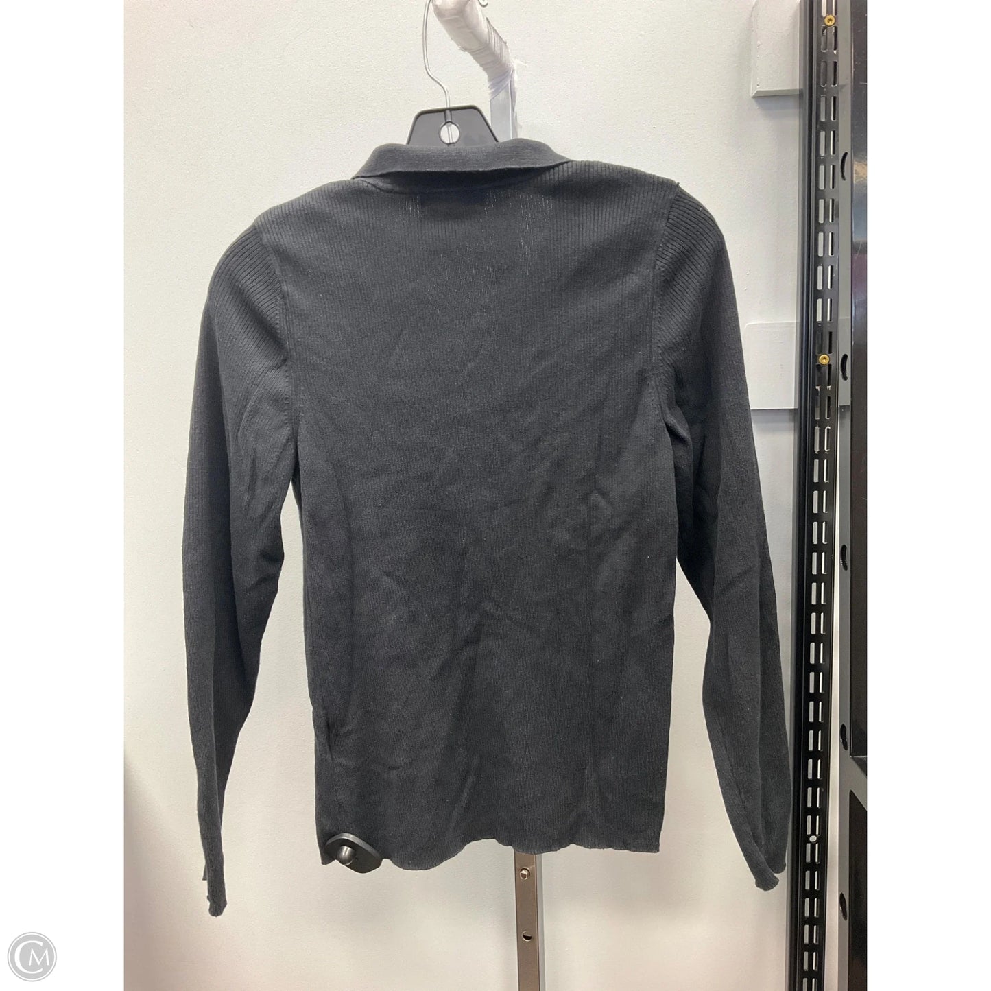 Top Long Sleeve Basic By H&m In Black, Size: L