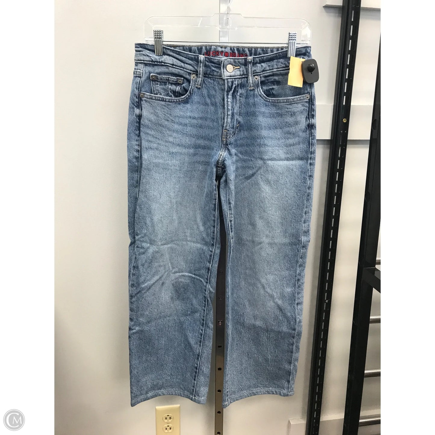 Jeans Wide Leg By Lucky Brand In Blue Denim, Size: 2