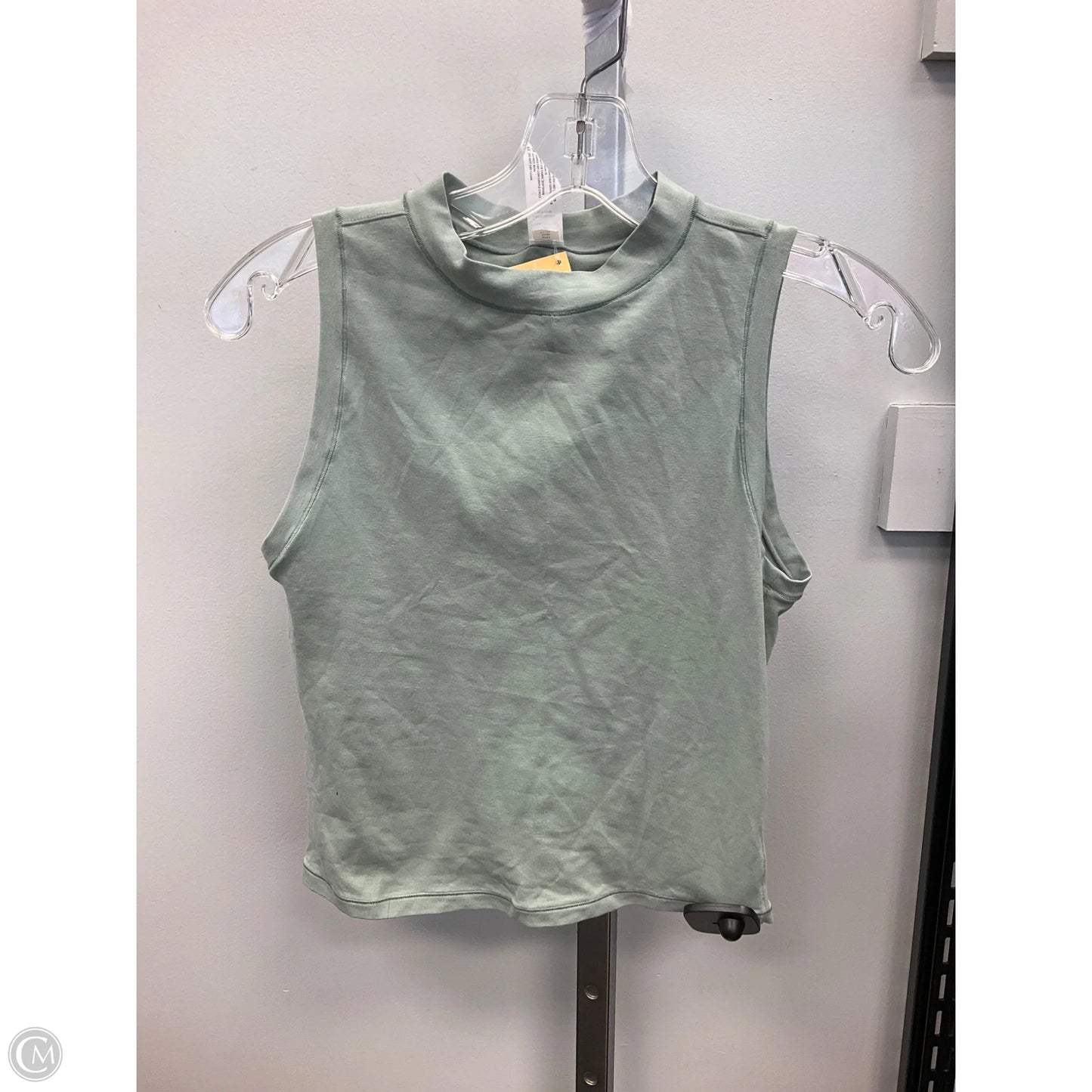 Top Sleeveless By Yogalicious In Teal, Size: S