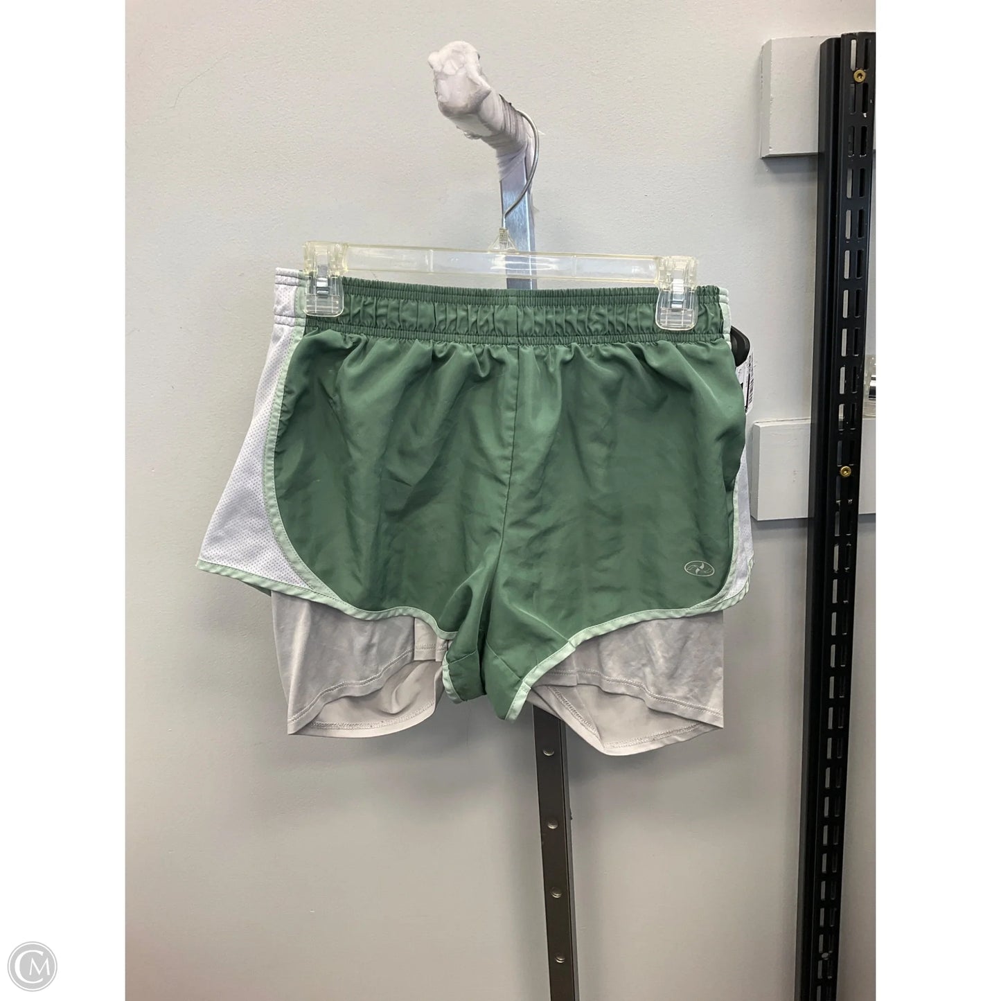 Athletic Shorts By Nyl Wear In Teal, Size: M