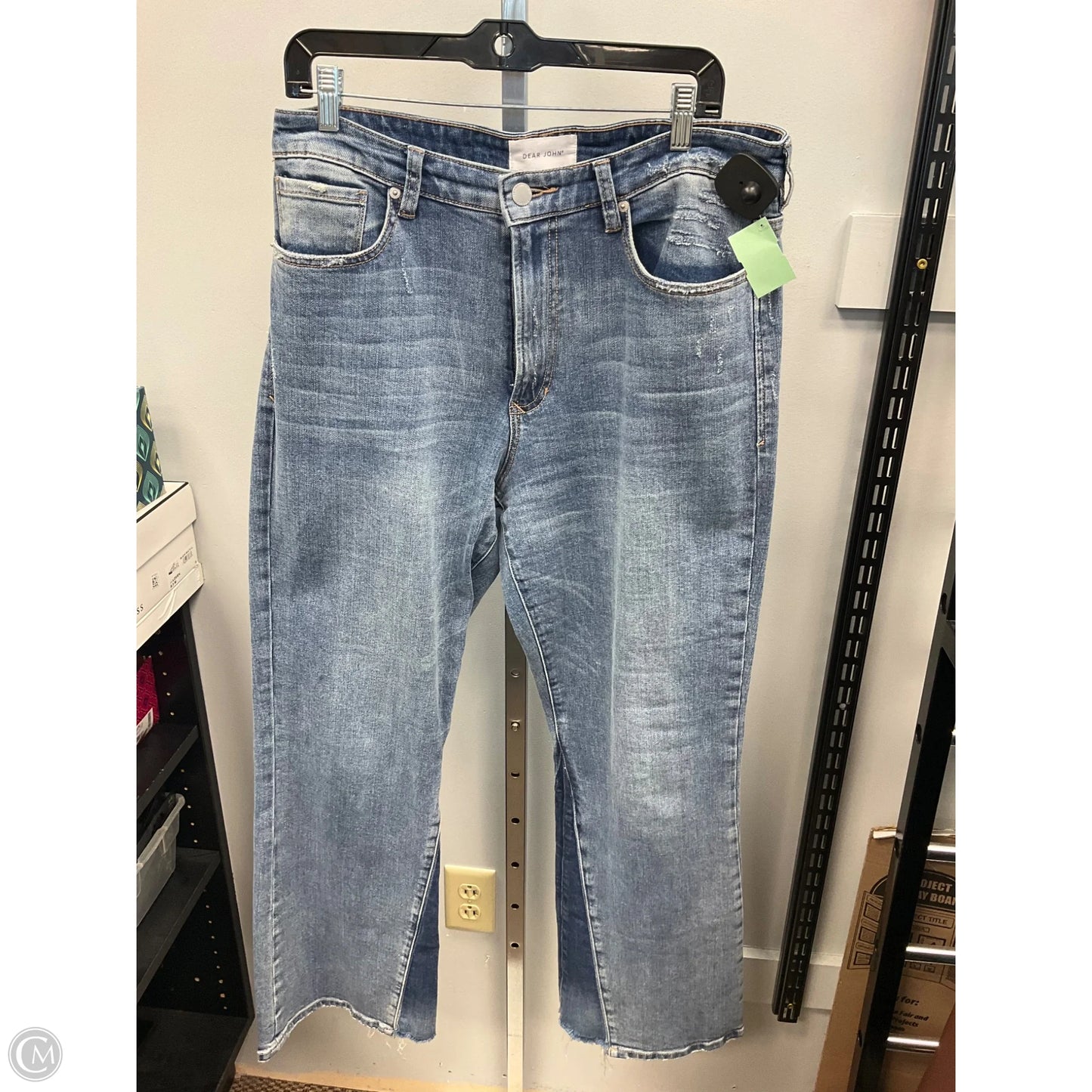 Jeans Flared By Dear John In Blue Denim, Size: 10
