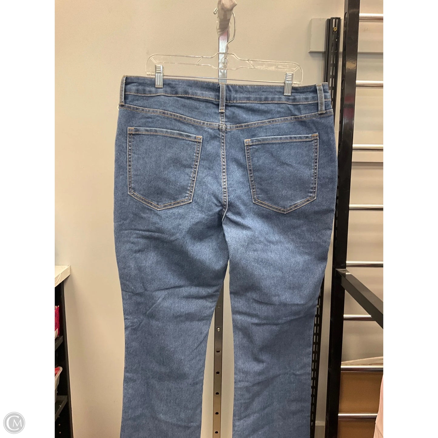 Jeans Boot Cut By No Boundaries In Blue Denim, Size: 18