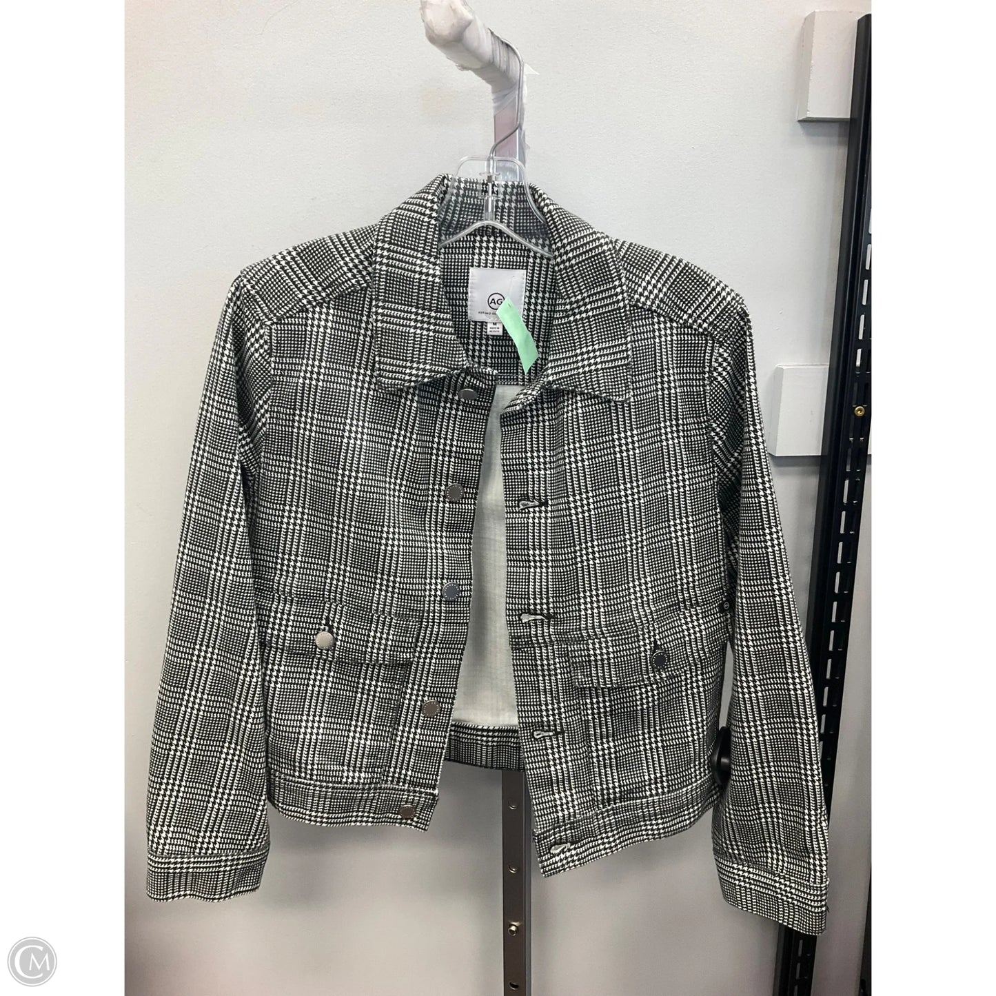 Jacket Other By Adriano Goldschmied In Black & White, Size: M