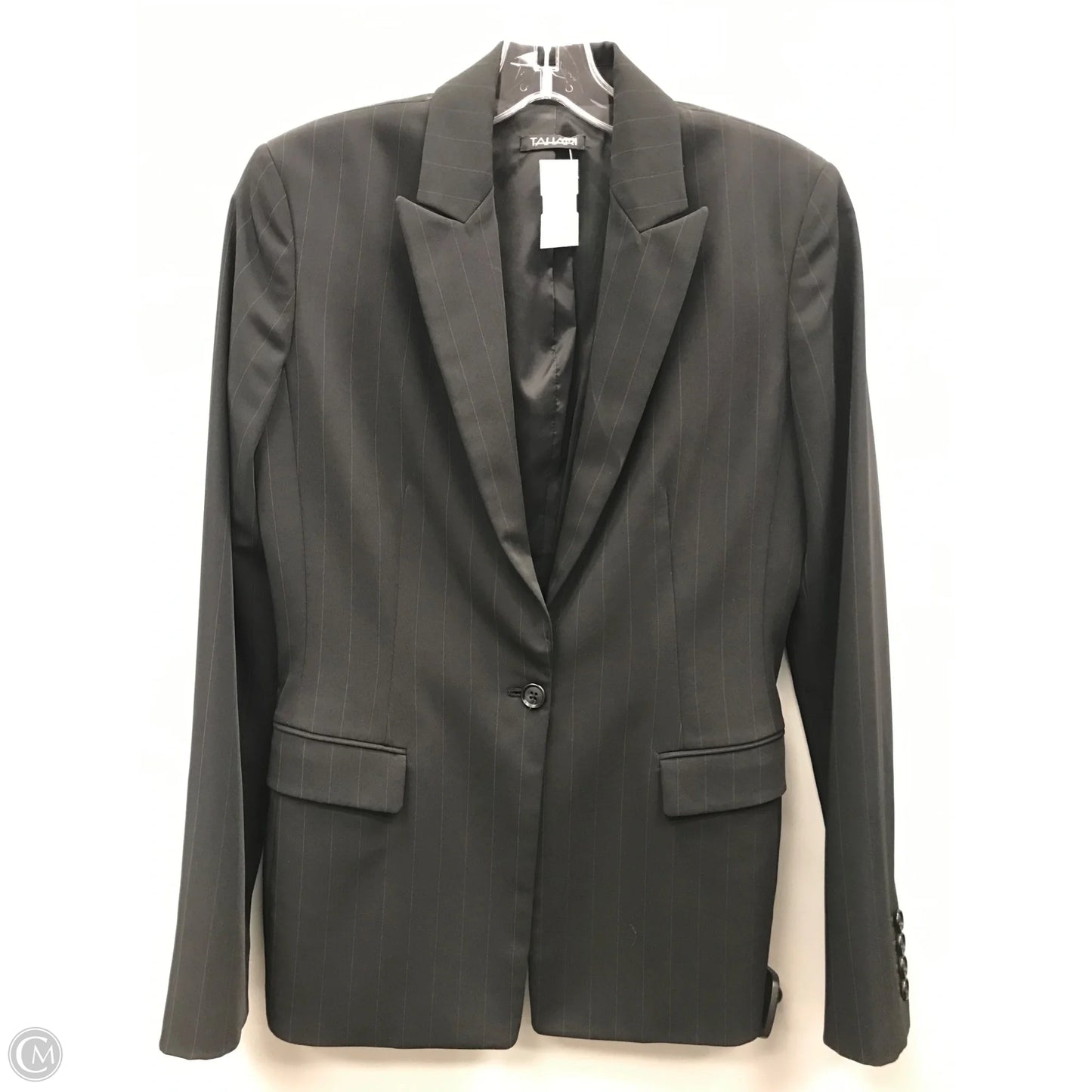 Blazer By Tahari In Black, Size: 4